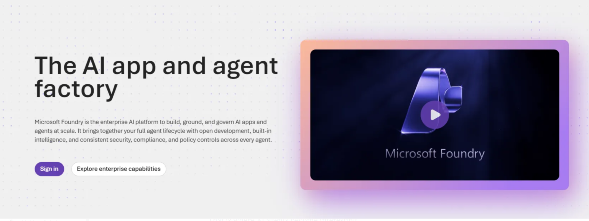 Cover image for Building Your First AI Agent with Microsoft Foundry