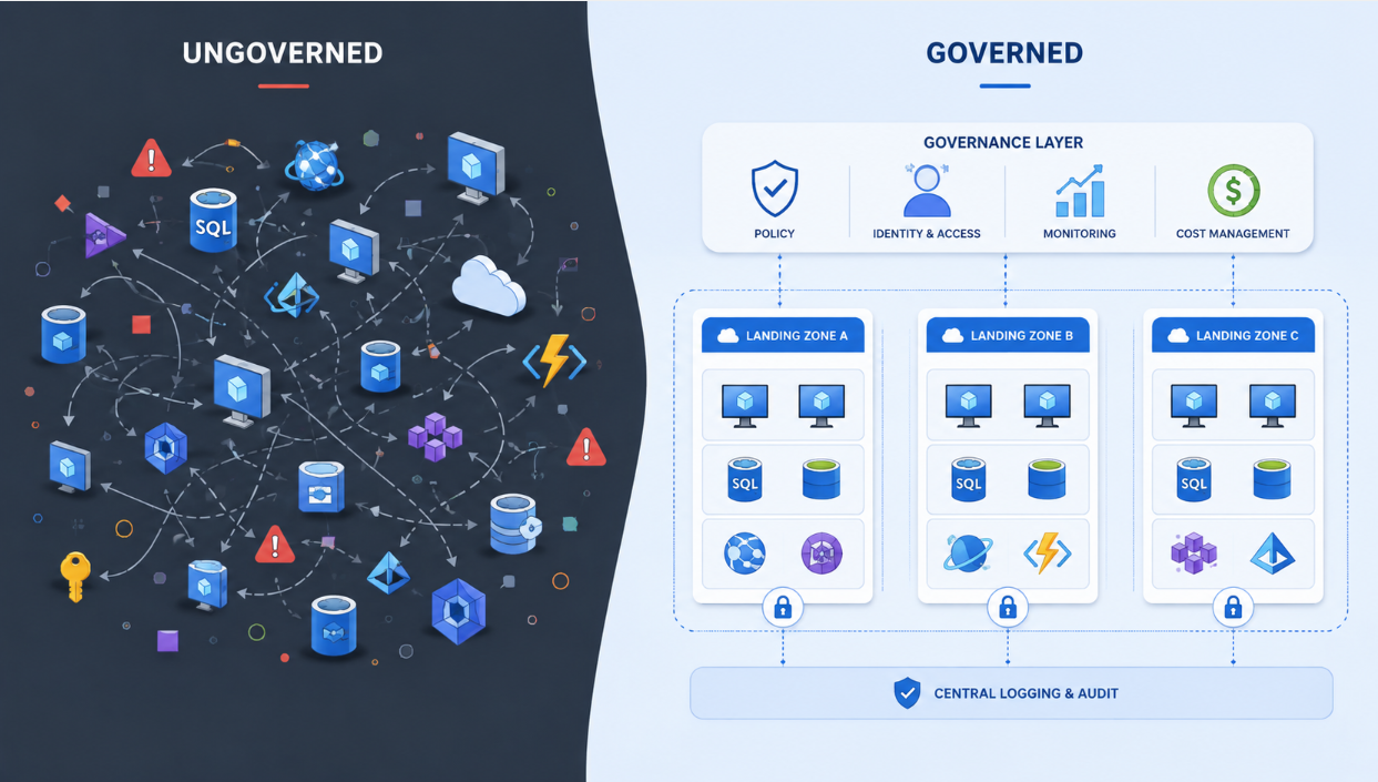 Cover image for Azure Scales Automatically. Your Governance Does Not